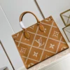 a9975082-eb29223503a2.webp Louis Vuitton Onthego MM Tote Monogram Arizona ‘Brown Crme Beige’ 35cm, Designer Handbags, Womens Purse, luxury bags