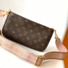 Louis Vuitton Multi Pochette Accessoires Monogram – Women – Handbags Light Pink, Designer Handbags, Womens Purse, luxury bags
