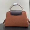 Louis Vuitton Capucines MM M14176 Brown 31.5cm/ 12.2in, Designer Handbags, Womens Purse, luxury bags