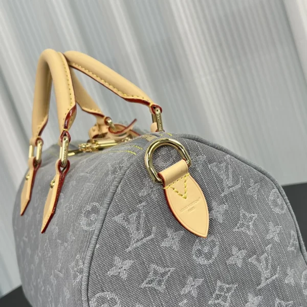 c20e2064-843449570130.webp Louis Vuitton LV Speedy Soft 30 Monogram Denim Bag in Grey 30cm/ 11.8 in, Designer Handbags, Womens Purse, luxury bags