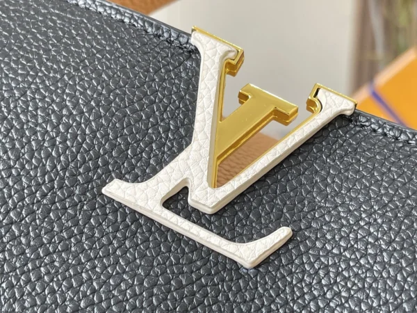 Louis Vuitton Capucines Mm Black 27Cm M59466, Designer Handbags, Womens Purse, luxury bags