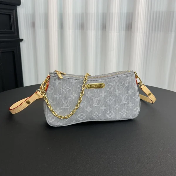 c85b1aa9-c2c0e6468544.webp Louis Vuitton Liv Pochette Other Monogram Denim 24.5cm/ 9.6in, Designer Handbags, Womens Purse, luxury bags
