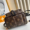 Louis Vuitton Palm Springs Backpack Mini Monogram Canvas 17cm/6.7in, Designer Handbags, Womens Purse, luxury bags