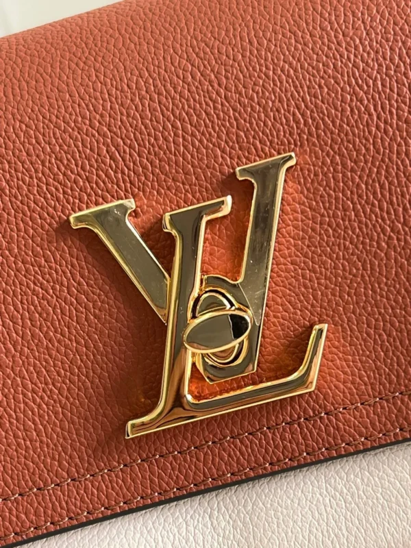 Louis Vuitton Lockme Tender 19Cm Chataigne Brown, Designer Handbags, Womens Purse, luxury bags