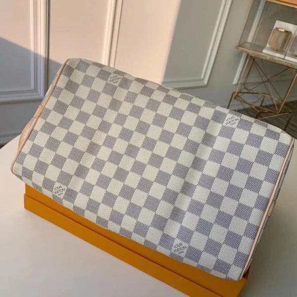 dc9ab8ad-8f1a24d80ed6.webp Louis Vuitton Speedy Bandoulire 30 Damier Azur 30cm N41370, Designer Handbags, Womens Purse, luxury bags