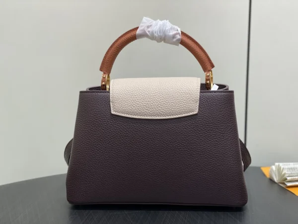 Louis Vuitton Capucines MM M12952 Chocolate 31.5cm/ 12.2in, Designer Handbags, Womens Purse, luxury bags
