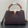 Louis Vuitton Capucines MM M12952 Chocolate 31.5cm/ 12.2in, Designer Handbags, Womens Purse, luxury bags