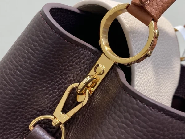 Louis Vuitton Capucines MM M12952 Chocolate 31.5cm/ 12.2in, Designer Handbags, Womens Purse, luxury bags