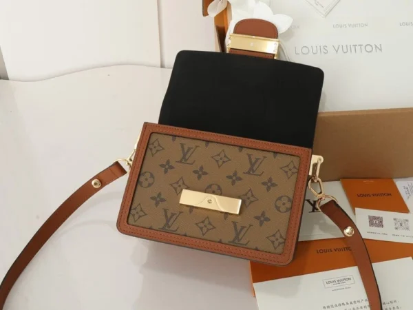 Louis Vuitton Mini Dauphine Other Monogram Canvas Women 20Cm M45959, Designer Handbags, Womens Purse, luxury bags