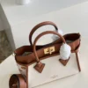 Louis Vuitton On My Side Pm 25Cm Brown, Designer Handbags, Womens Purse, luxury bags