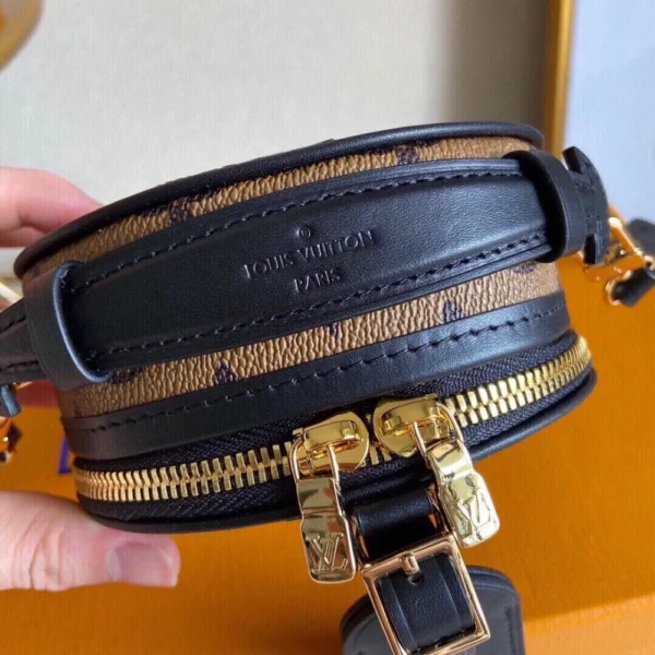Louis Vuitton Mini Boite Chapeau Monogram Reverse – Women – Small Leather Goods 13cm, Designer Handbags, Womens Purse, luxury bags