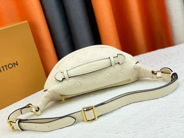 laZz523-0413064a9738.webp Louis Vuitton Monogram Empreinte Creme Bumbag 37cm/14.6in M44836, Designer Handbags, Womens Purse, luxury bags