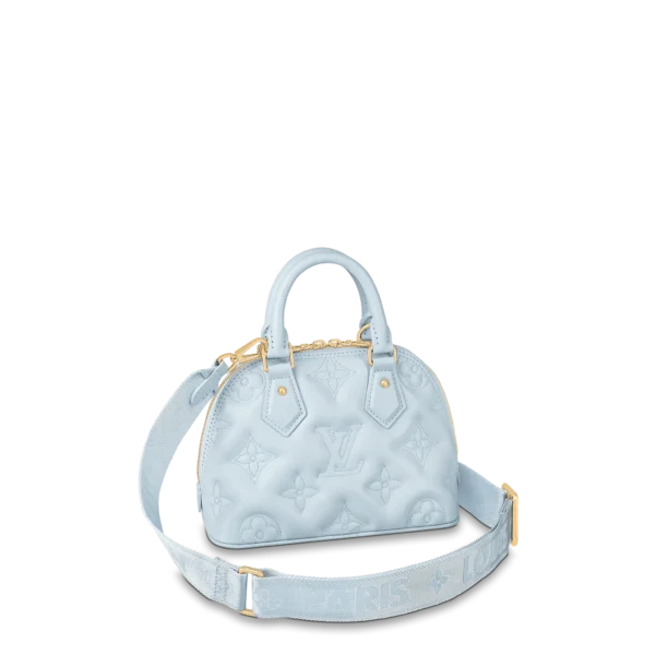 louis-vuitton-alma-bb-bubblegram-leather-handbags-M59822_PM2_Front-view-b65731512cfb.webp Louis Vuitton Alma Bb 24Cm Blue, Designer Handbags, Womens Purse, luxury bags