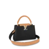 Louis Vuitton Capucines Mm Black 27Cm M59466, Designer Handbags, Womens Purse, luxury bags