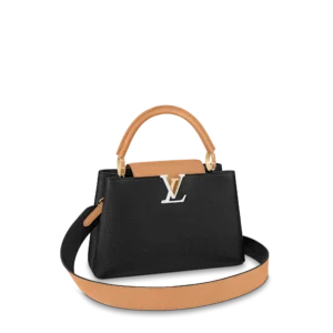 Louis Vuitton Capucines Mm Black 27Cm M59466, Designer Handbags, Womens Purse, luxury bags