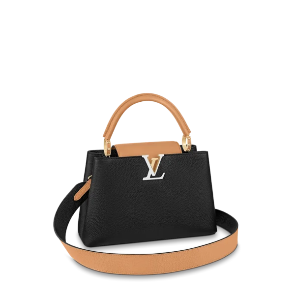 Louis Vuitton Capucines Mm Black 27Cm M59466, Designer Handbags, Womens Purse, luxury bags