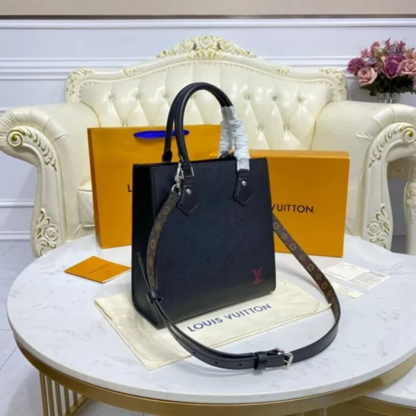 louis-vuitton-epi-leather-sac-plat-bb-m58659-m58660-10-947befce16f9.webp Louis Vuitton Sac Plat Bb 21Cm Black, Designer Handbags, Womens Purse, luxury bags