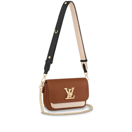 Louis Vuitton Lockme Tender 19Cm Chataigne Brown, Designer Handbags, Womens Purse, luxury bags
