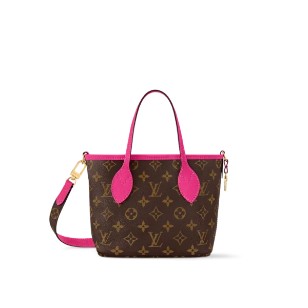 louis-vuitton-neverfull-bandouliere-inside-out-bb-M12106_PM1_Interior_20view-33645dd3cfe0.webp Louis Vuitton Neverfull Bandoulire Inside Out BB Rose Pondichery Cowhide 26.5cm M12106, Designer Handbags, Womens Purse, luxury bags