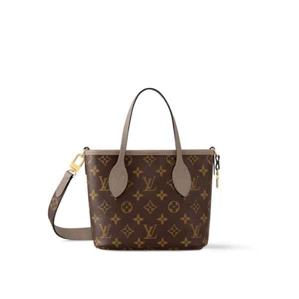 louis-vuitton-neverfull-bandouliere-inside-out-bb-M12109_PM1_Interior_20view-d78000ef989a.webp Louis Vuitton Neverfull Bandoulire Inside Out BB Dark Fango Cowhide 26.5cm M12109, Designer Handbags, Womens Purse, luxury bags