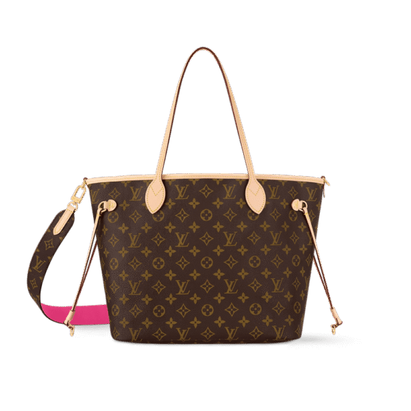 louis-vuitton-neverfull-bandouliere-inside-out-mm-M12257_PM1_Interior_20view-21e9dcc44964.png Louis Vuitton LV Neverfull Bandoulire Inside Out Mm Rose 31Cm M12257, Designer Handbags, Womens Purse, luxury bags