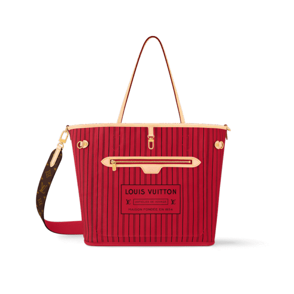 Louis Vuitton Neverfull Bandoulire Inside Out Mm 31Cm M12096, Designer Handbags, Womens Purse, luxury bags