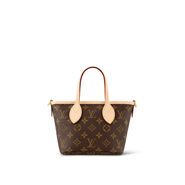 louis-vuitton-neverfull-bb-M46705_PM1_Back_20view-027cb3ac7a6b.webp Louis Vuitton Neverfull BB Beige 23.8cm M46705, Designer Handbags, Womens Purse, luxury bags