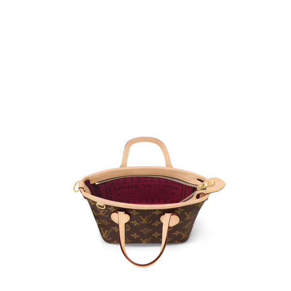 Louis Vuitton Neverfull BB Peony Pink 23.8cm M46786, Designer Handbags, Womens Purse, luxury bags
