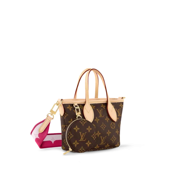 Louis Vuitton Neverfull BB Peony Pink 23.8cm M46786, Designer Handbags, Womens Purse, luxury bags