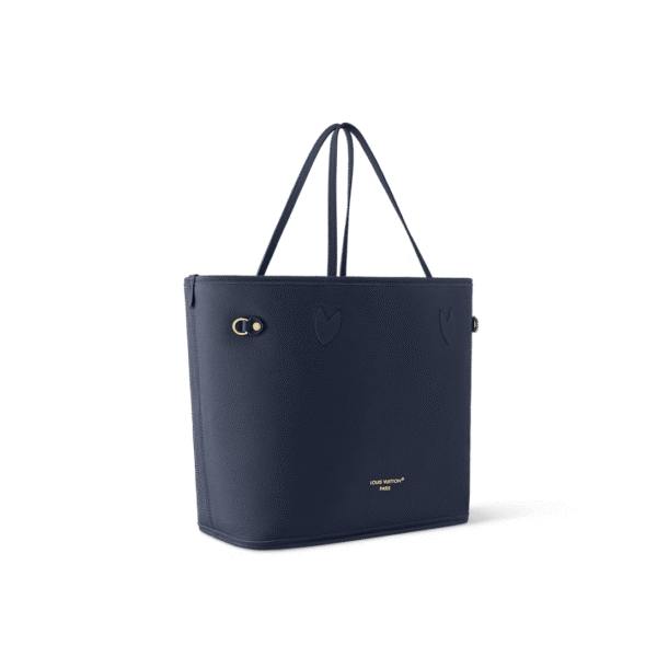 louis-vuitton-neverfull-inside-out-mm-M14994_PM1_Side_20view-1206a007d030.png Louis Vuitton Neverfull Inside Out MM Medium Navy Tote Bag 31cm/12.2in M14904, Designer Handbags, Womens Purse, luxury bags