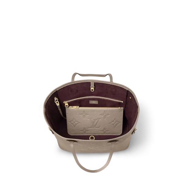 louis-vuitton-neverfull-mm-M45686_PM1_Interior_20view-4b75d70b271e.webp Louis Vuitton Neverfull Mm Tote Bag Tourterelle Gray 31cm M45686, Designer Handbags, Womens Purse, luxury bags