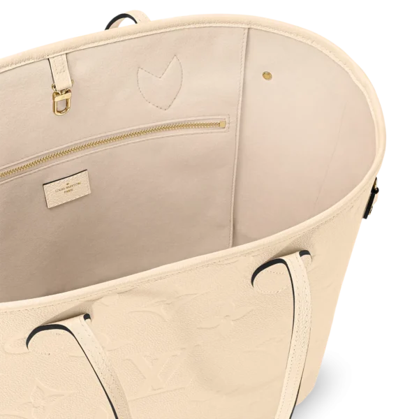 louis-vuitton-neverfull-mm-M46676_PM1_Interior2_20view-77bb7ce2677e.webp Louis Vuitton Neverfull Mm Tote Bag Crme Beige 31cm M46676, Designer Handbags, Womens Purse, luxury bags