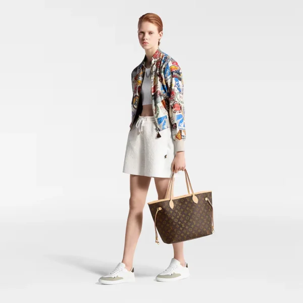 louis-vuitton-neverfull-mm-M46975_PM1_Worn_20view-3c4b9af718a7.webp Louis Vuitton Neverfull MM Monogram Canvas Tote Bag Beige 31cm M46975, Designer Handbags, Womens Purse, luxury bags