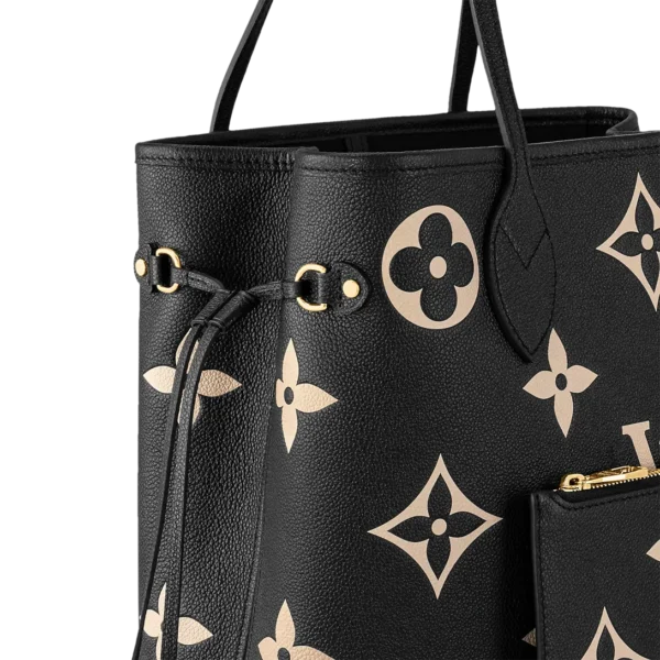 louis-vuitton-neverfull-mm-M58907_PM1_Closeup_20view-f7c0cf32a828.webp Louis Vuitton Neverfull MM Tote Bag Monogram Empreinte Black 31cm M58907, Designer Handbags, Womens Purse, luxury bags