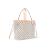 Louis Vuitton Neverfull MM Tote Bag Damier Azur Canvas Rose Ballerine 31cm N40603, Designer Handbags, Womens Purse, luxury bags