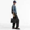 louis-vuitton-onthego-mm-M45595_PM1_Worn_20view-57543d0f3f59.webp Louis Vuitton Onthego MM Bicolor Monogram Empreinte Leather Black M45595 35cm, Designer Handbags, Womens Purse, luxury bags