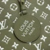 Louis Vuitton Onthego MM Tote Monogram Empreinte ‘Kaki Beige’ 35cm, Designer Handbags, Womens Purse, luxury bags