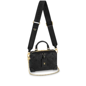 louis-vuitton-petite-malle-souple-monogram-empreinte-leather-handbags-M45393_PM2_Front-vie-b6b9d59c7753.webp Louis Vuitton Petite Malle Souple 20Cm Black, Designer Handbags, Womens Purse, luxury bags