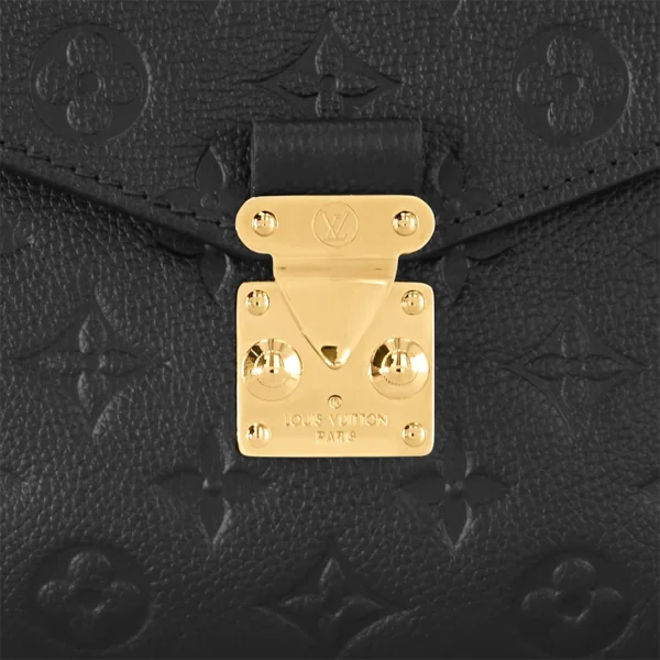 Louis Vuitton Pochette Mtis Black M41487 25cm, Designer Handbags, Womens Purse, luxury bags