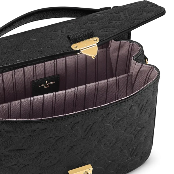 Louis Vuitton Pochette Mtis Black M41487 25cm, Designer Handbags, Womens Purse, luxury bags