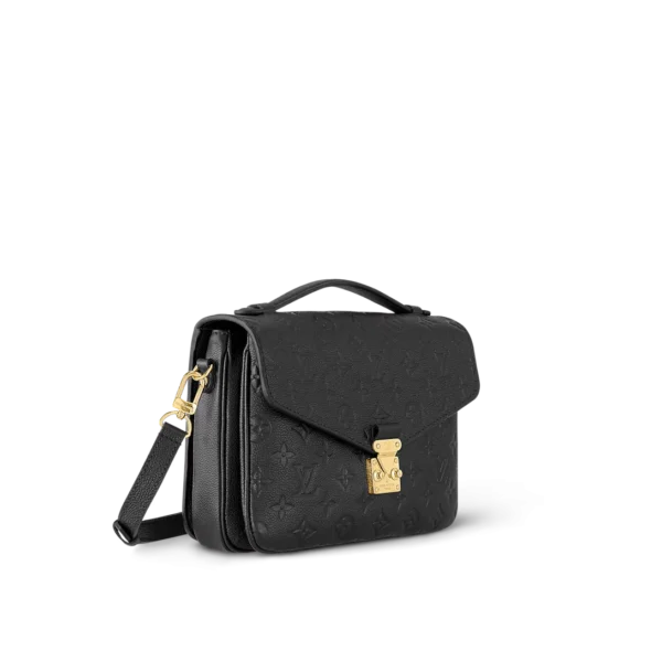 Louis Vuitton Pochette Mtis Black M41487 25cm, Designer Handbags, Womens Purse, luxury bags