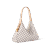 Louis Vuitton Slouchy MM Shoulder Bag Damier Azur 40cm/15.7in N00126, Designer Handbags, Womens Purse, luxury bags