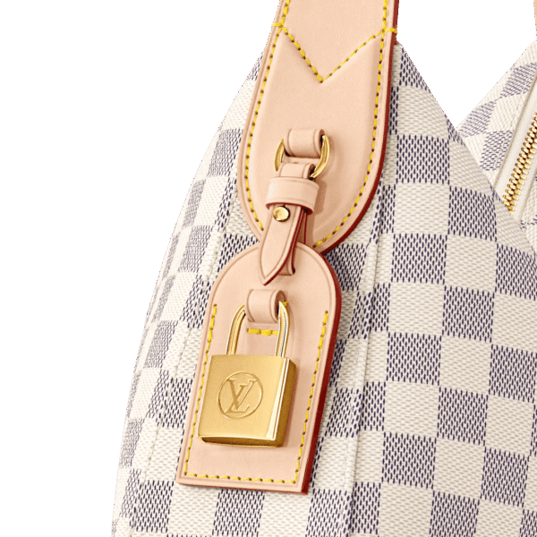 louis-vuitton-slouchy-pm-N00116_PM1_Detail_20view-51b4abce8545.png Louis Vuitton Slouchy PM Small Damier Azur Shoulder Bag 33cm/13in N00116, Designer Handbags, Womens Purse, luxury bags