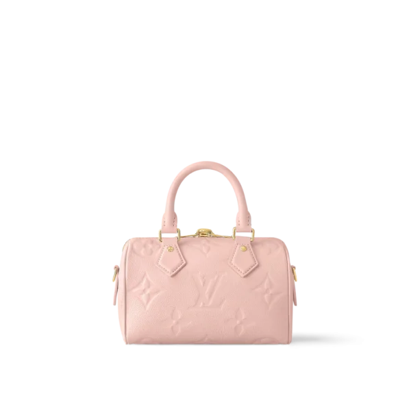 louis-vuitton-speedy-bandouliere-20-M47136_PM1_Back_20view-c998e1826a88.webp Louis Vuitton Speedy Bandoulire 20 Monogram Empreinte Opal Pink 20.5cm M47136, Designer Handbags, Womens Purse, luxury bags