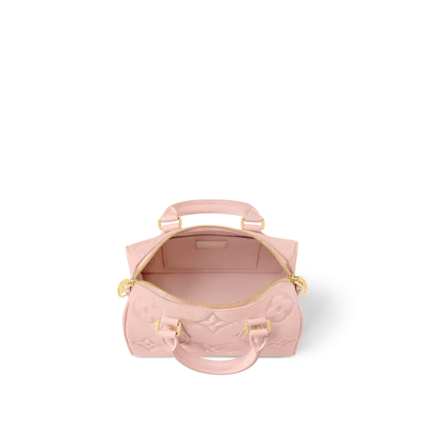louis-vuitton-speedy-bandouliere-20-M47136_PM1_Interior_20view-597e2afc1d4e.webp Louis Vuitton Speedy Bandoulire 20 Monogram Empreinte Opal Pink 20.5cm M47136, Designer Handbags, Womens Purse, luxury bags