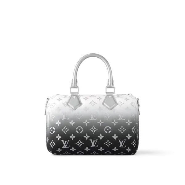 Louis Vuitton Speedy Bandouliere 25 Frost Gardiant Silver 25cm M11848, Designer Handbags, Womens Purse, luxury bags