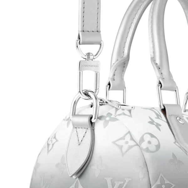 Louis Vuitton Speedy Bandouliere 25 Frost Gardiant Silver 25cm M11848, Designer Handbags, Womens Purse, luxury bags