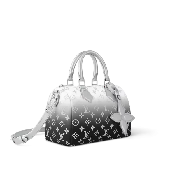 Louis Vuitton Speedy Bandouliere 25 Frost Gardiant Silver 25cm M11848, Designer Handbags, Womens Purse, luxury bags