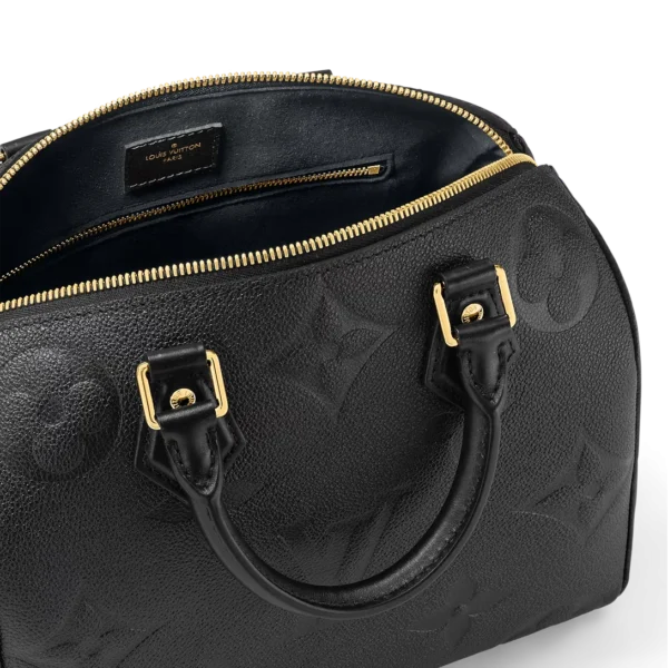 louis-vuitton-speedy-bandouliere-25-M58951_PM1_Interior2_20view-fbc01355ffc6.webp Louis Vuitton Speedy Bandoulire 25 Monogram Empreinte Tourterelle Black 25cm M59273, Designer Handbags, Womens Purse, luxury bags