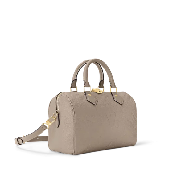louis-vuitton-speedy-bandouliere-25-M59273_PM1_Side_20view-41cb251197fe.webp Louis Vuitton Speedy Bandoulire 25 Monogram Empreinte Tourterelle 25cm M59273, Designer Handbags, Womens Purse, luxury bags